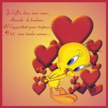 et tjrs pour mon amour